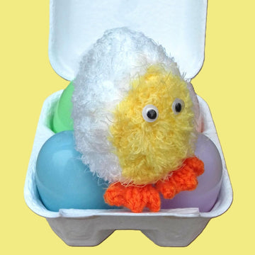 Plushie Boiled Egg - Creme Egg Cover