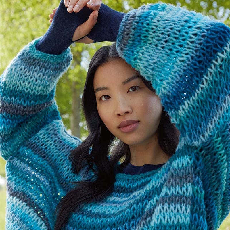 Lang PTO45-06 Ladies' Sweater Jumper Knitting Pattern