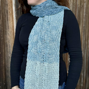 Sapphire Soliloquy Scarf