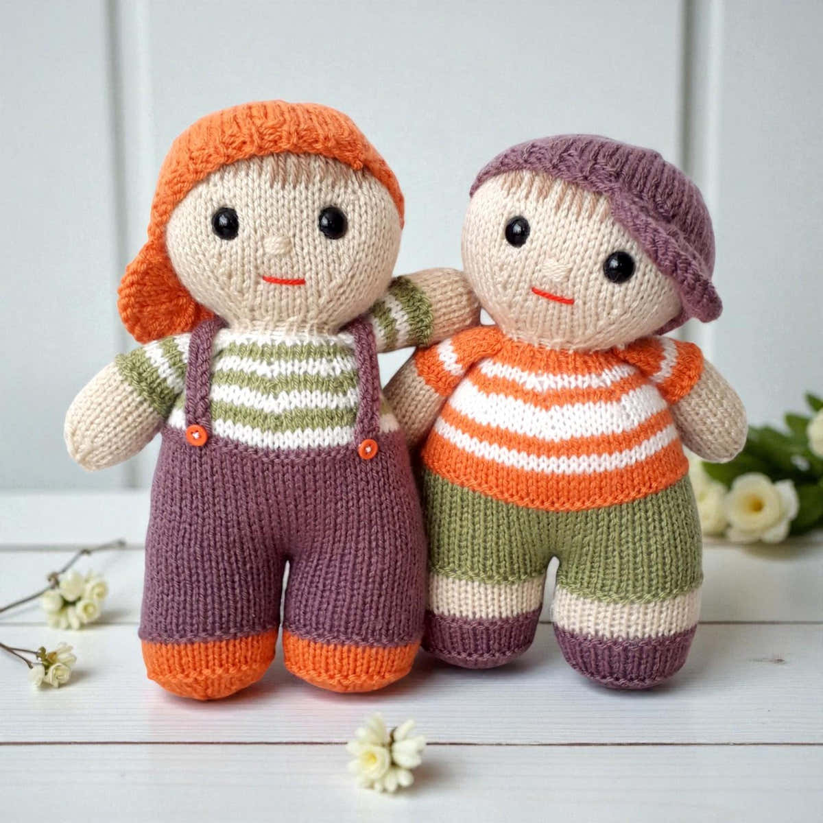 Benjy and Bo dolls