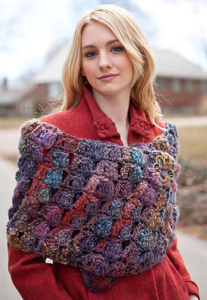 Woolsey Wrap Shawl Crochet Pattern