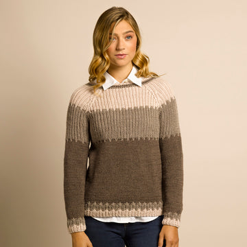 Stacy Charles Fine Yarns Belmont Pullover Knitting Pattern