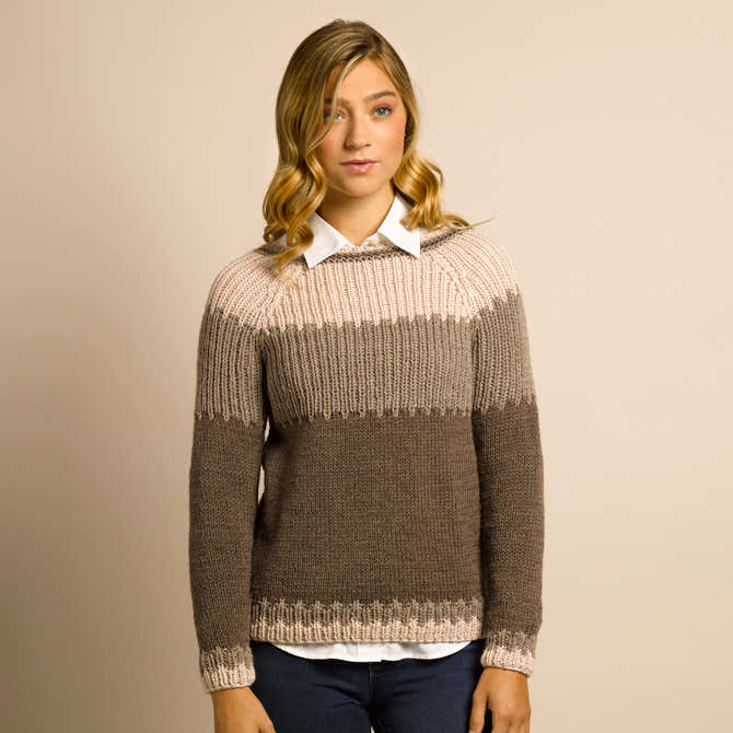 Stacy Charles Fine Yarns Belmont Pullover Knitting Pattern