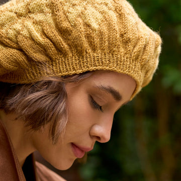 Arcadia Beret & Mittens Designed by Debbie Bliss & ChloÃƒÂ© Elizabeth Birch in Morris DK