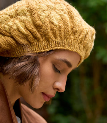 Arcadia Beret & Mittens Designed by Debbie Bliss & ChloÃƒÂ© Elizabeth Birch in Morris DK