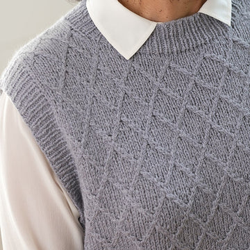 Berroco Morel Vest Knitting Pattern