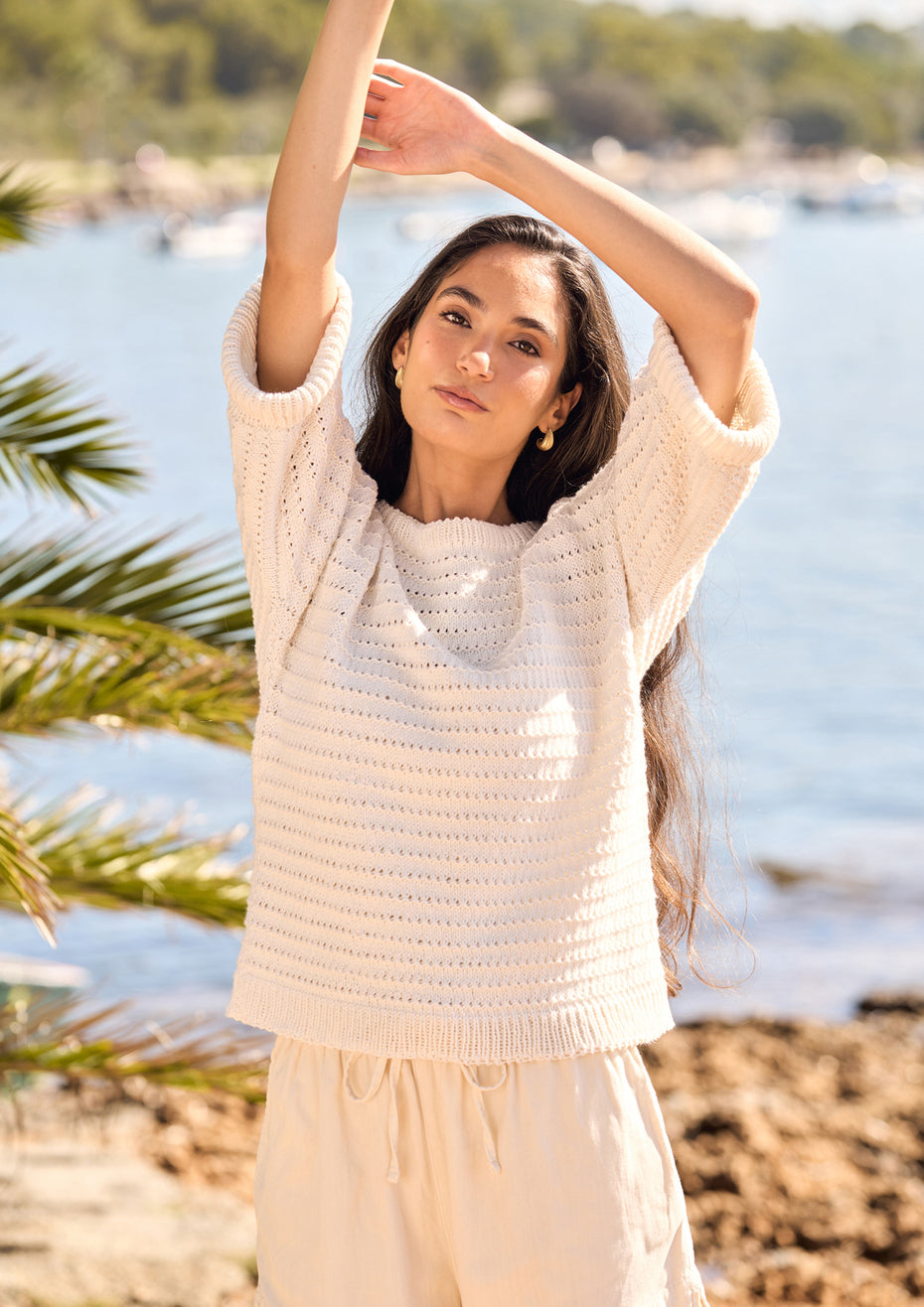 Lustre Top Knitting Pattern