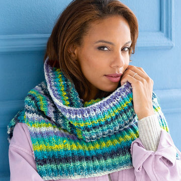 Noro Asters Cowl Knitting Pattern