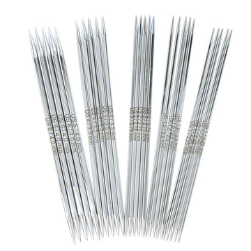 Knitter's Pride Nova Cubics Platina Double Pointed Needles 5"