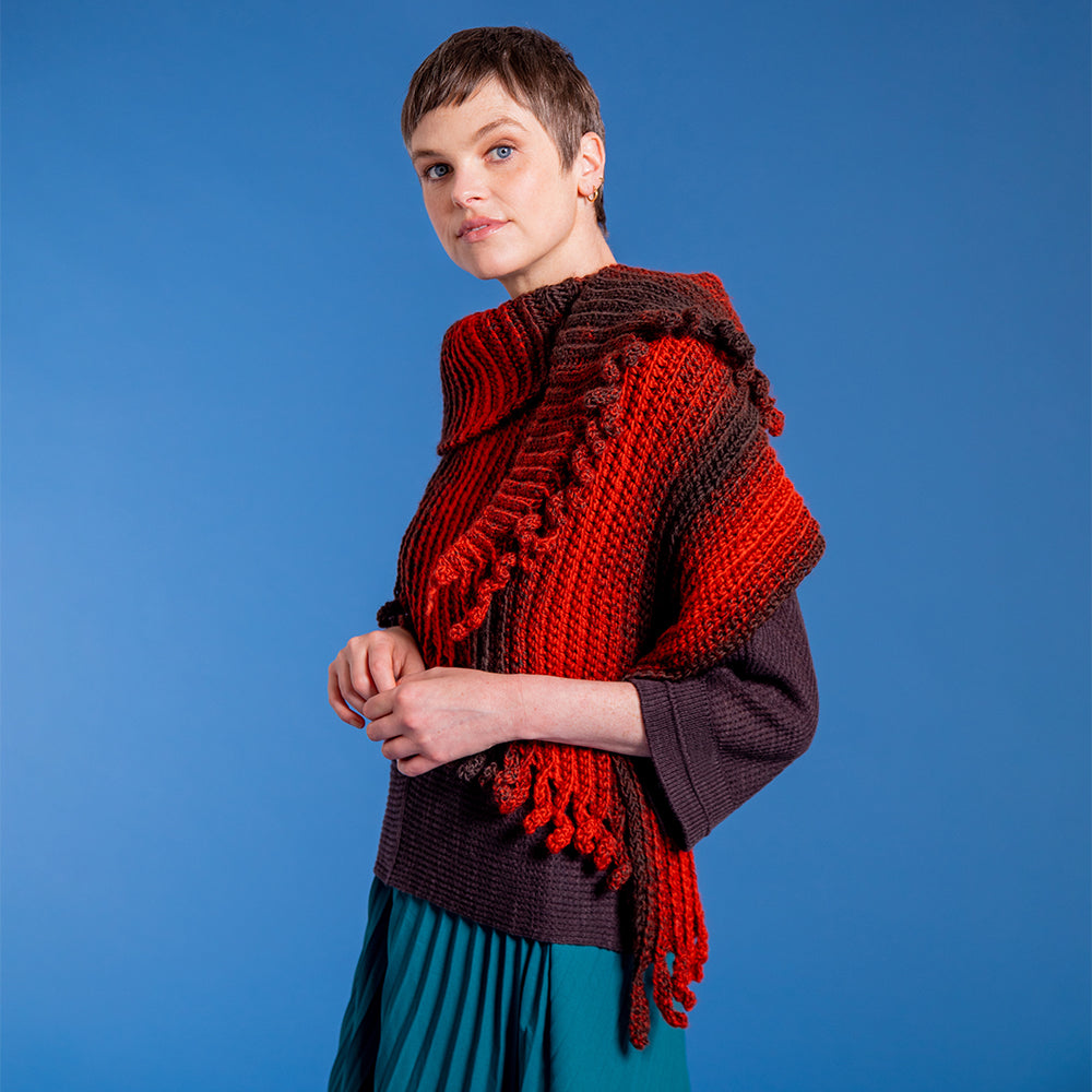 Adventurous Asymmetric Shawl - Free Crochet Pattern Pattern