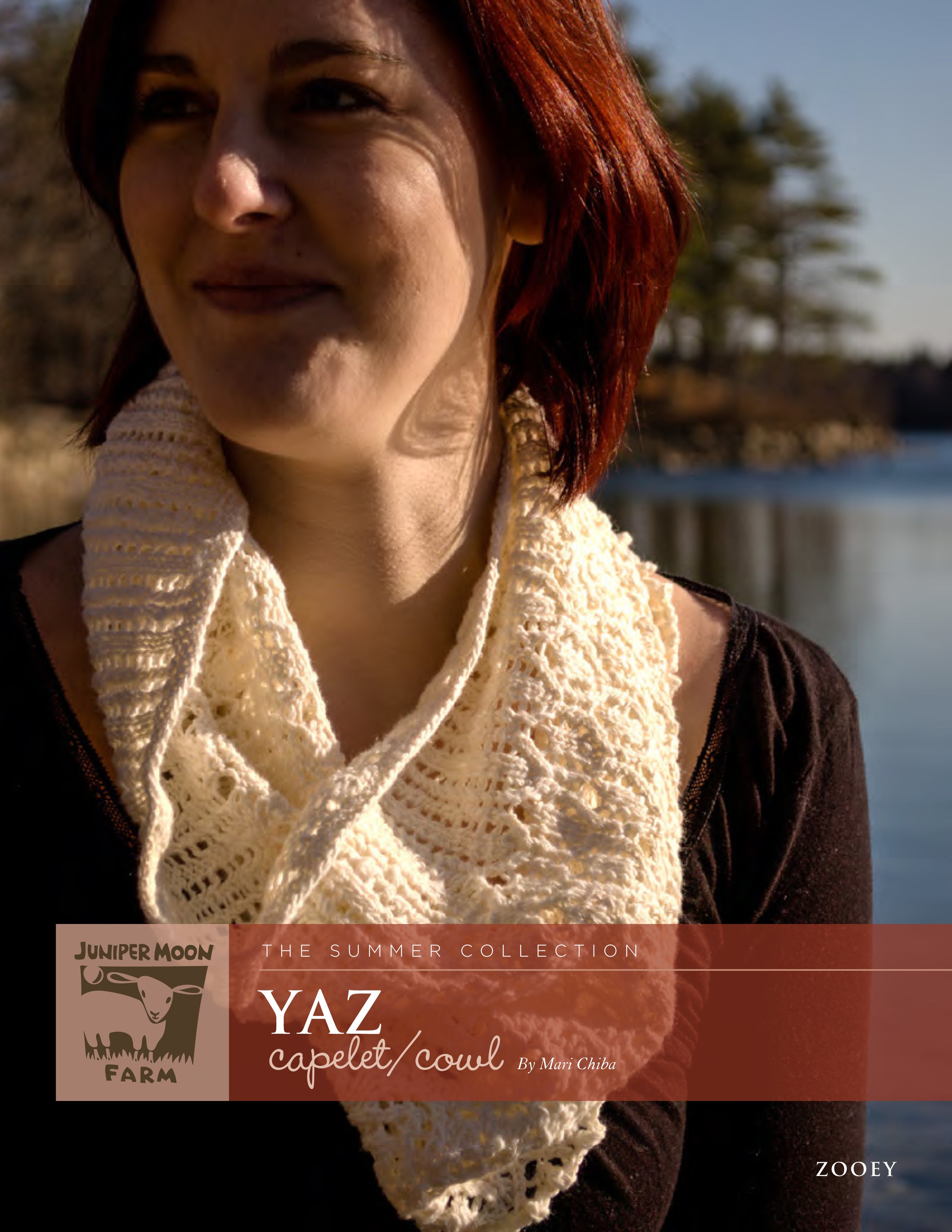 Juniper Moon Farm Yaz Cowl Knitting Pattern