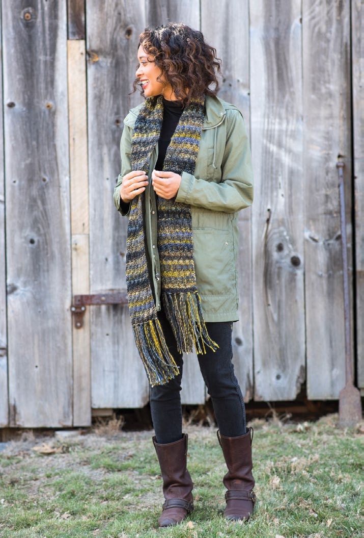 Liu Scarf Knitting Pattern