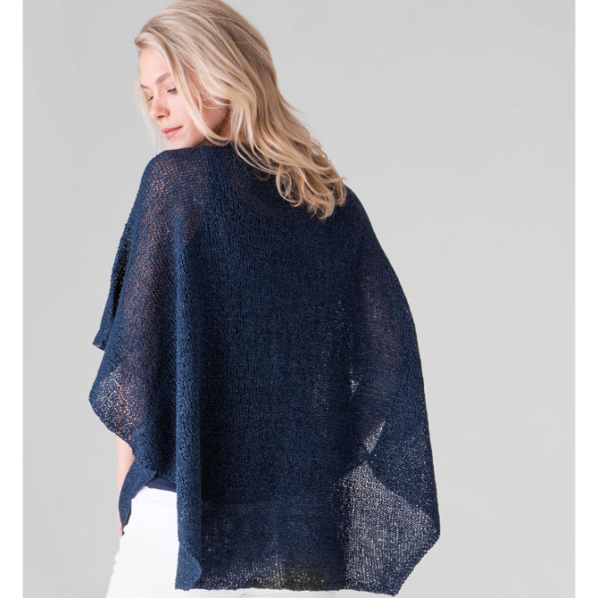 Shibui Knits Mitchell Cape Knitting Pattern