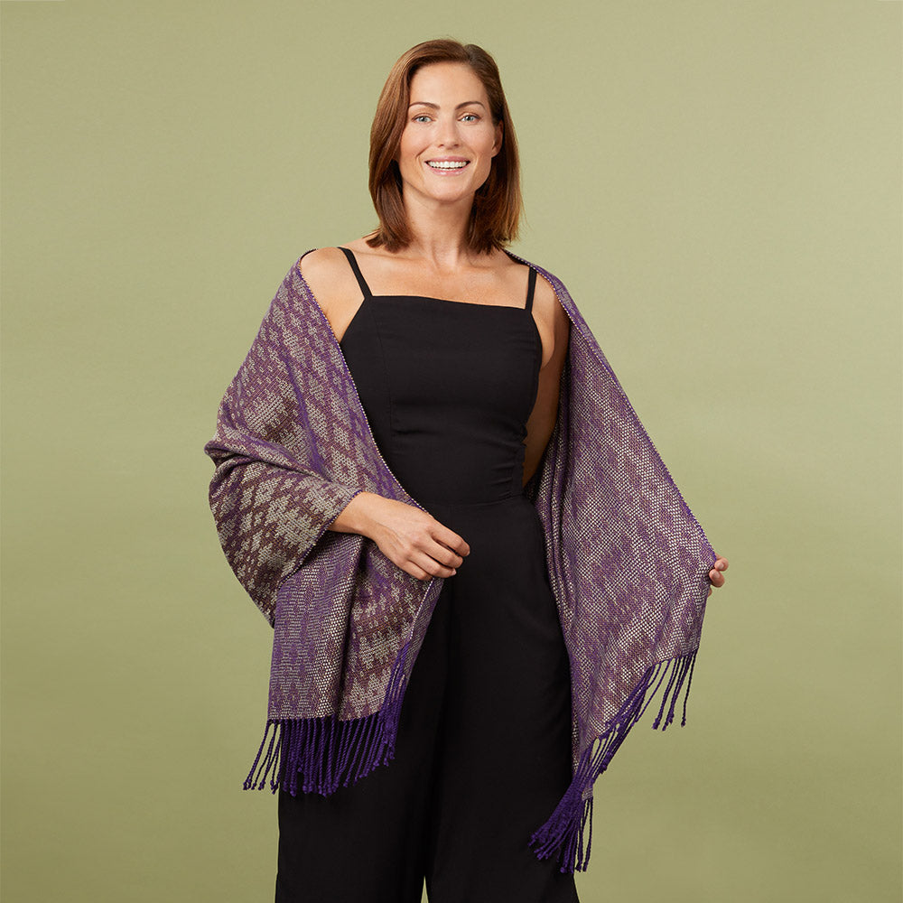 Valley Yarns #291 Night Sky Shawl