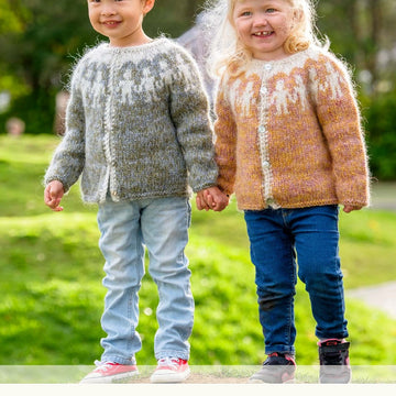Litlu Manneskjurnar Cardigan Knitting Pattern