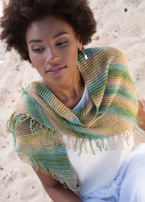 Berroco Vacanza Wrap Knitting Pattern