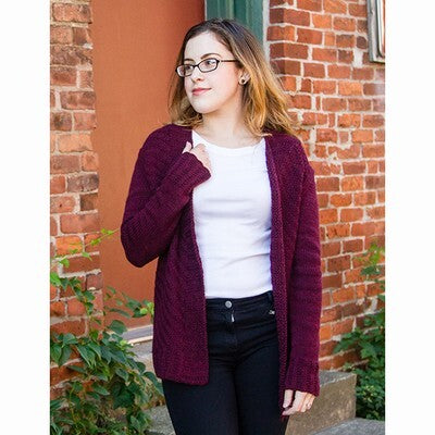 Valley Yarns Valentina Cardigan Knitting Pattern