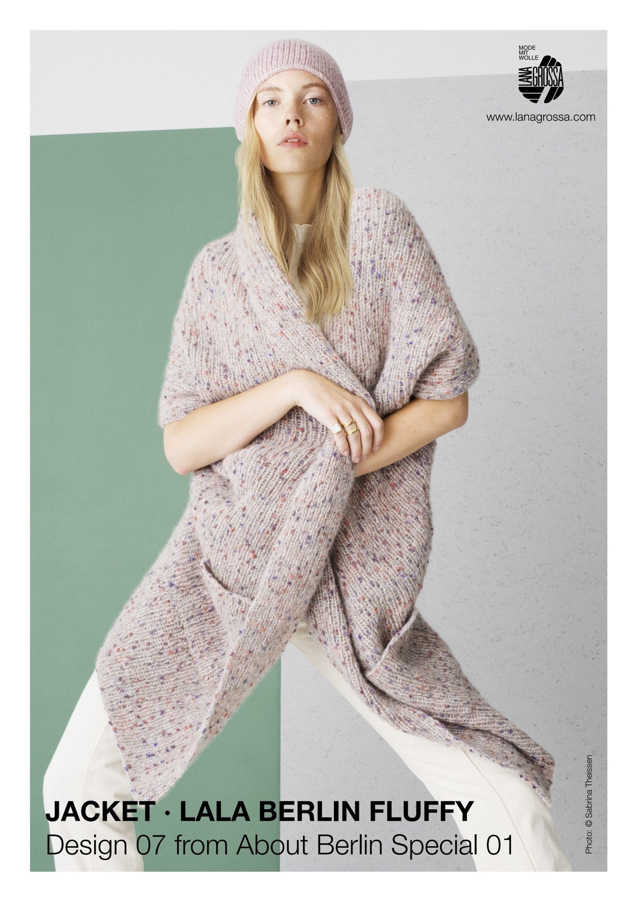 Lana Grossa 07 Jacket in Lala Berlin Fluffy Tweed PDF