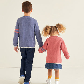 Sirdar Varsity Cardigan Knitting Pattern