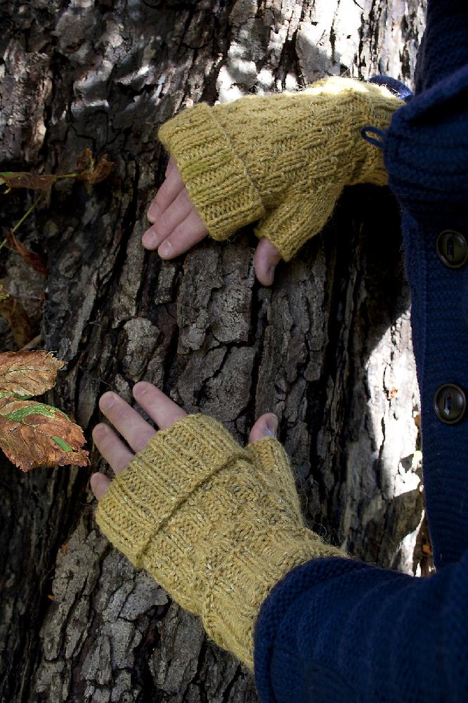 Checkerboard Mitts