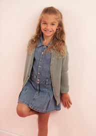Mini Sand Cardigan Knitting Pattern