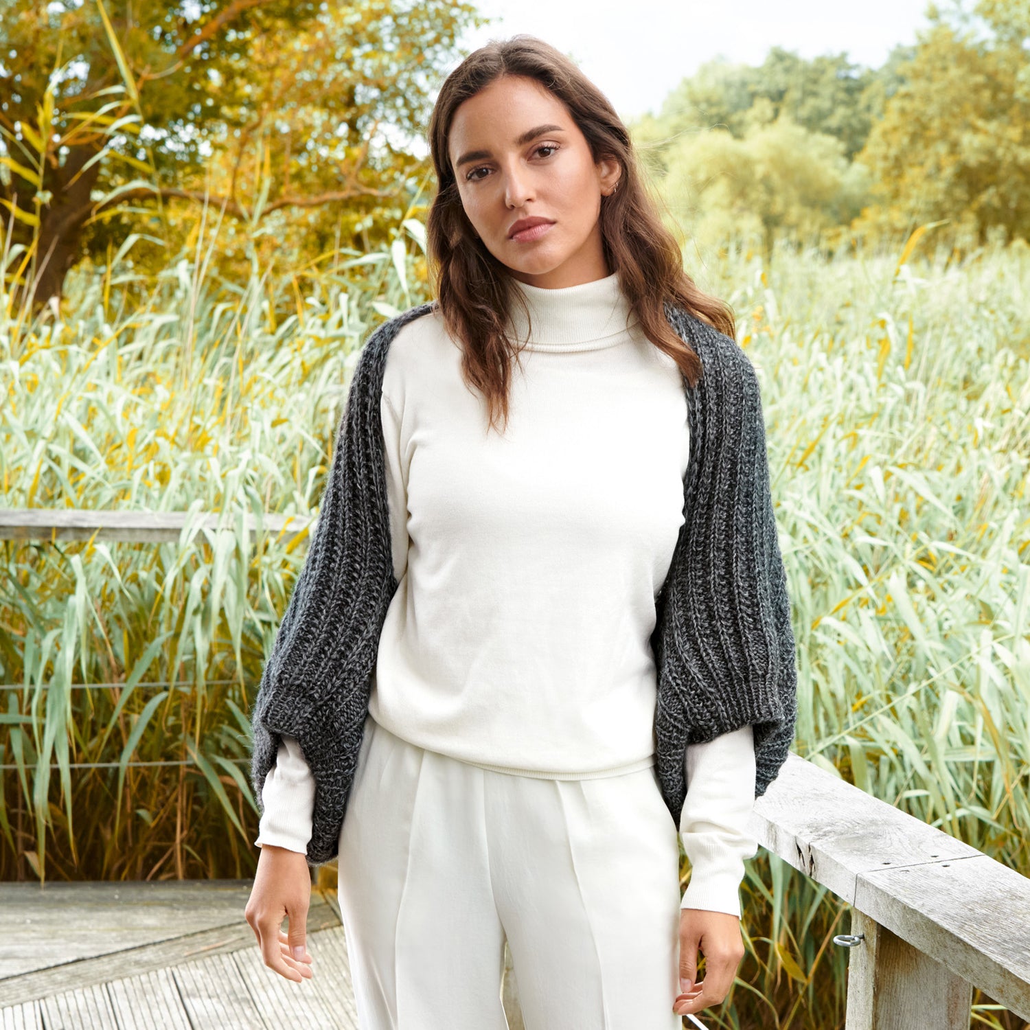 Lana Grossa Shrug Cardigan Knitting Pattern