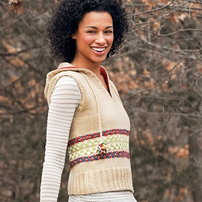 Spud & Chloe by Blue Sky Fibers Camp Hoodie Knitting Pattern