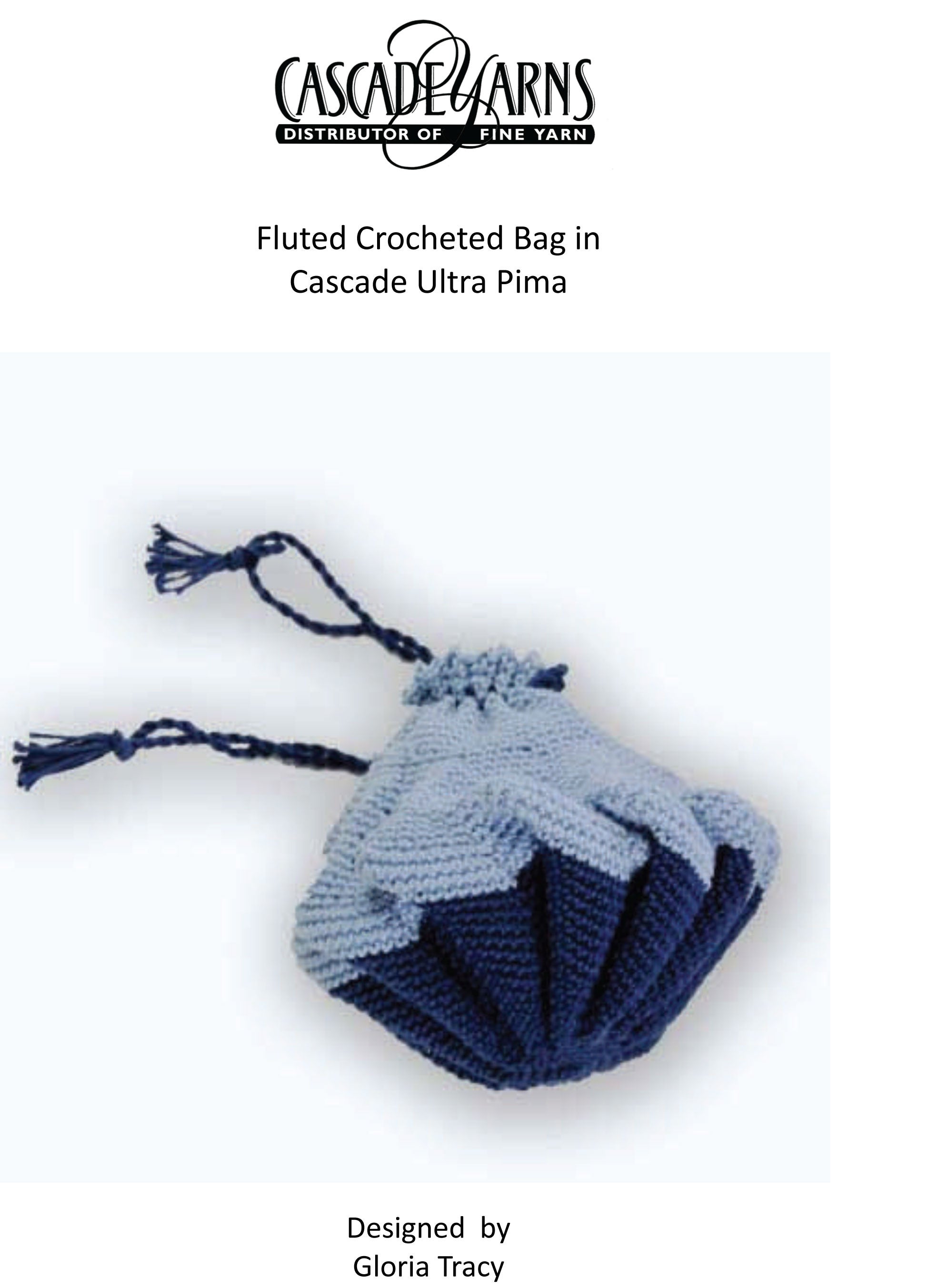 Fluted Crocheted Bag Pattern