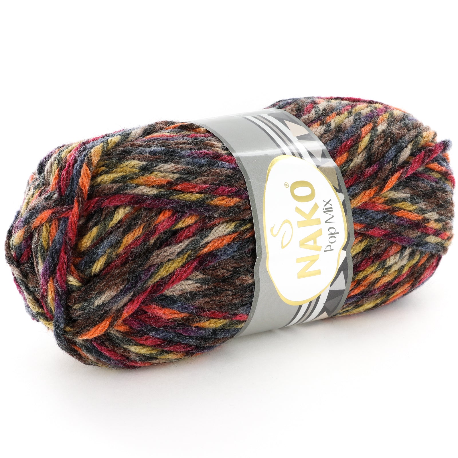 Nako Pop Mix Yarn - Acrylic Chunky