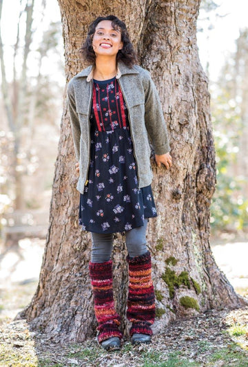 Xue Legwarmers in Berroco Millefiori Big - 392-8 PDF