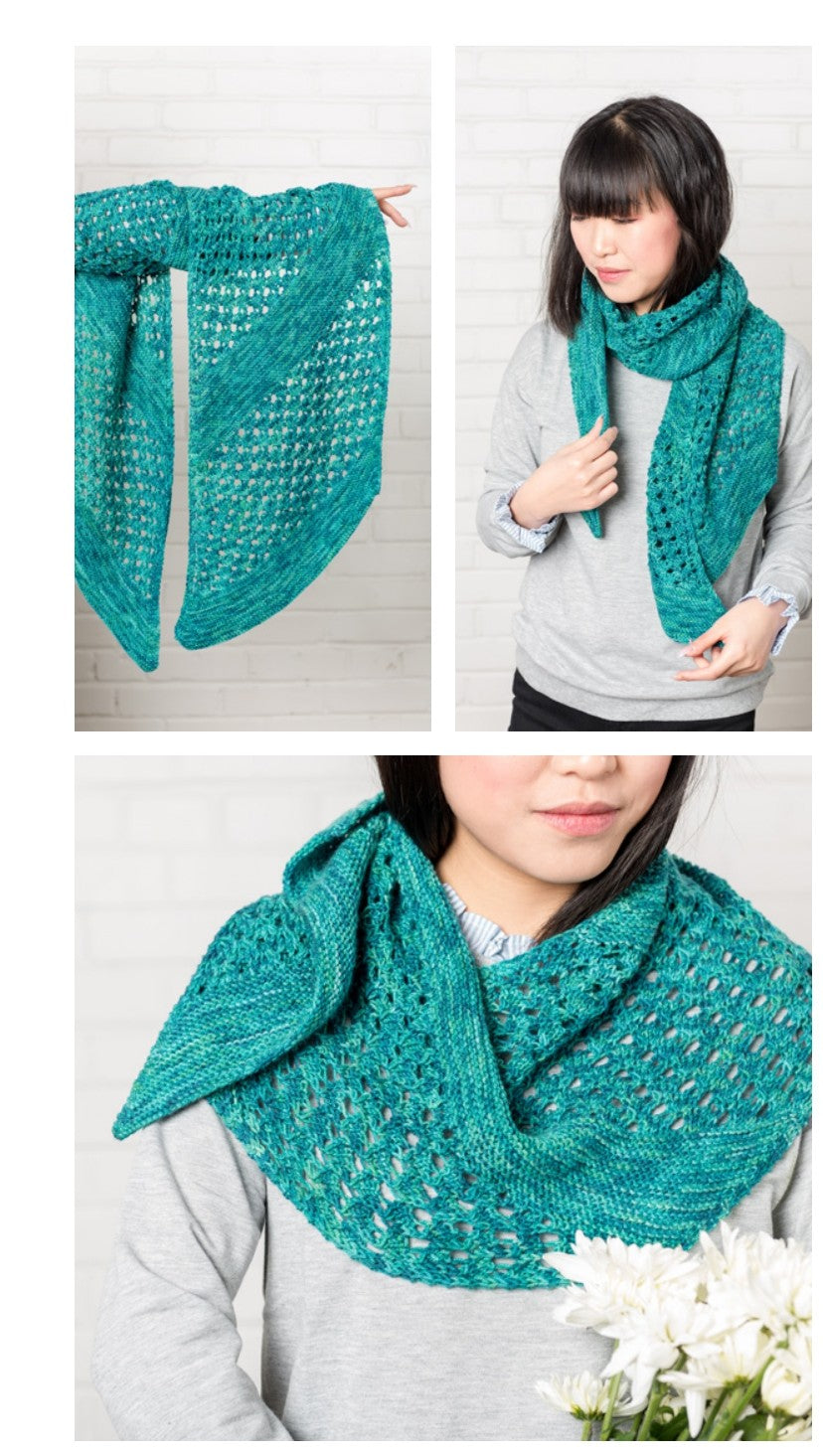 Twist Collective Trinket Scarf Knitting Pattern