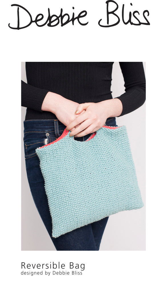 Debbie Bliss Reversible Bag Knitting Pattern