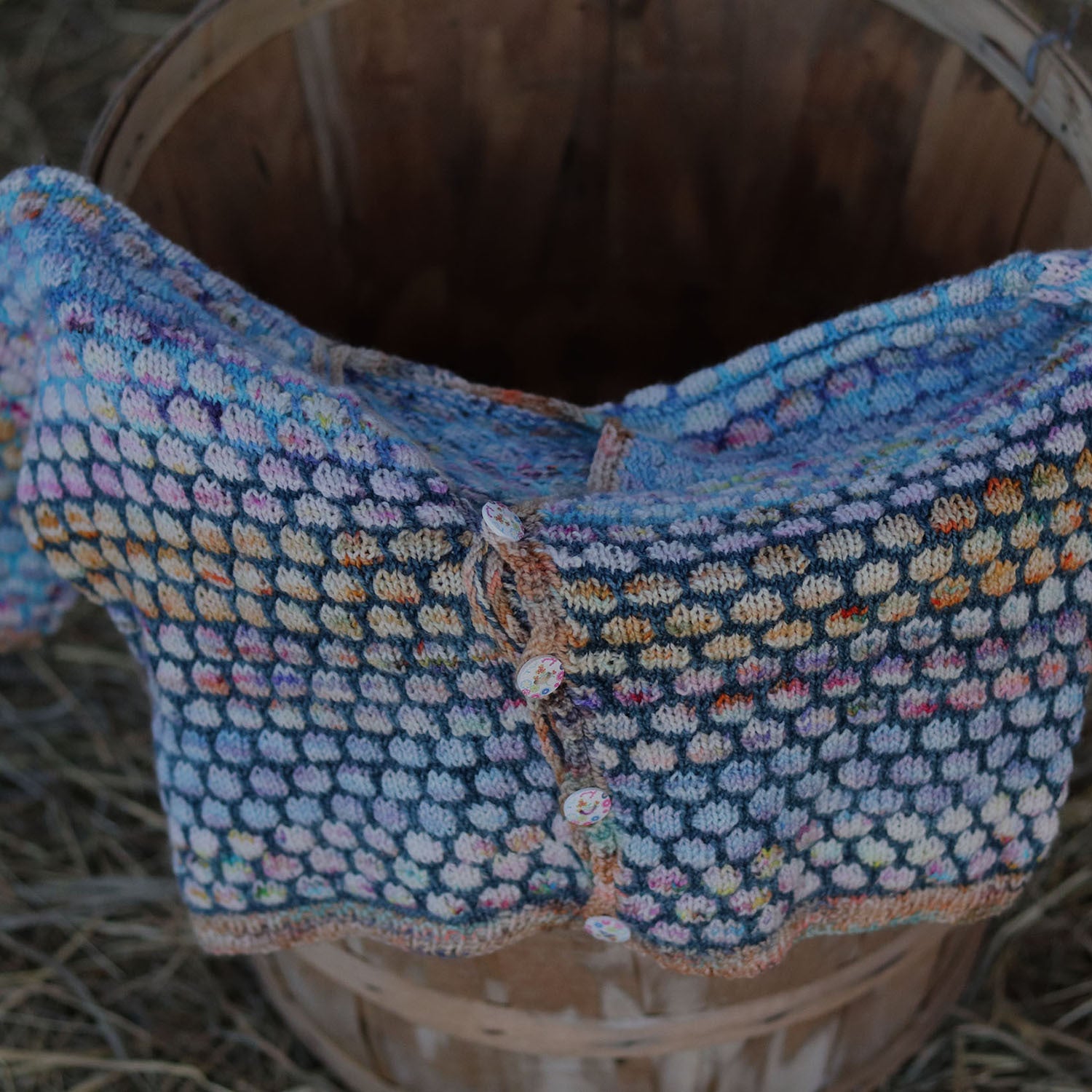 Koigu Baby Bubble Cardigan Knitting Pattern