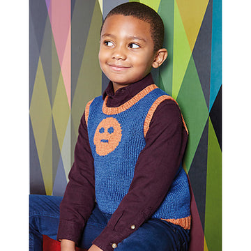 Rowan Emoji Waistcoat Knitting Pattern