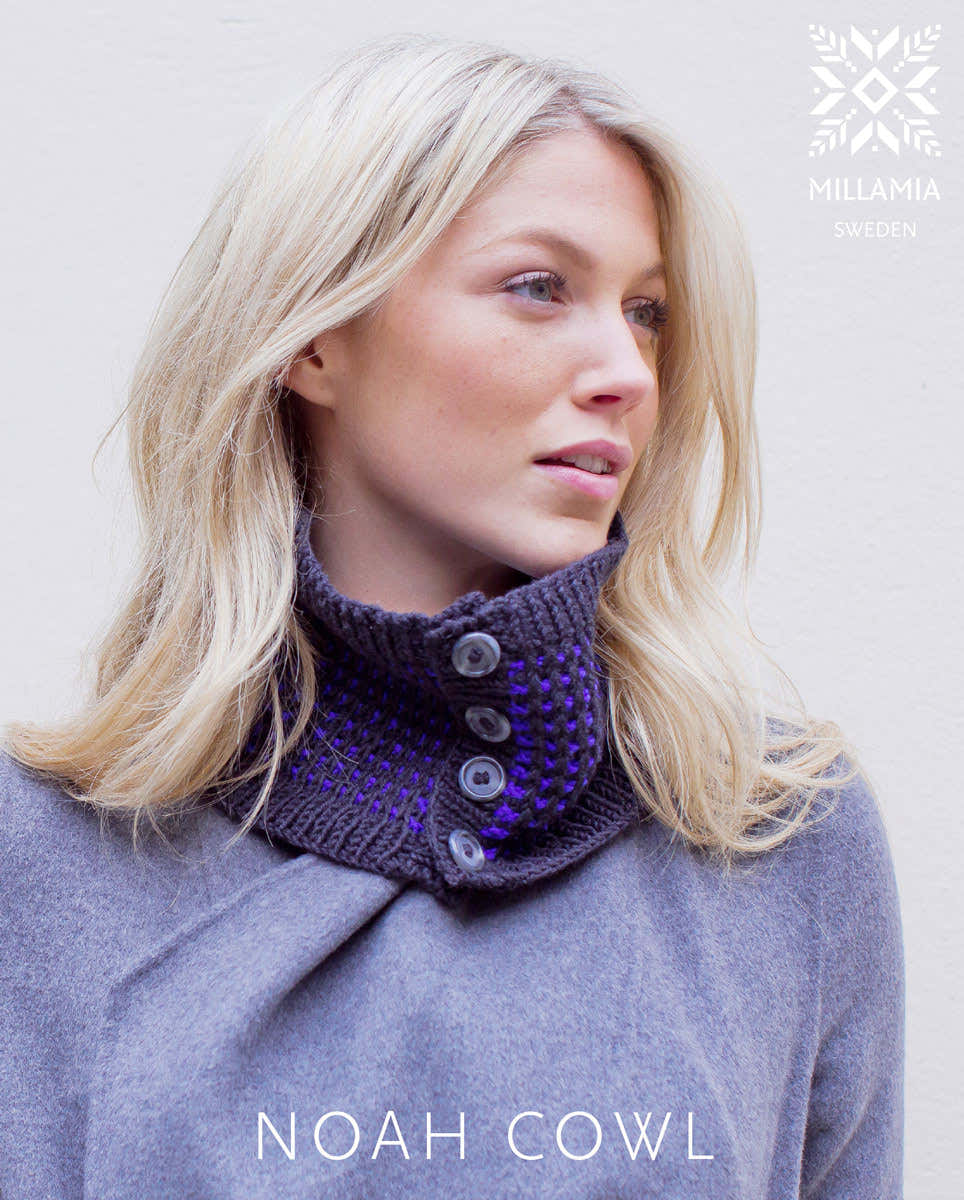 MillaMia Noah Cowl Knitting Pattern