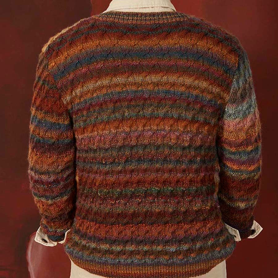 Lang PTO44-04 Men's Cardigan Knitting Pattern