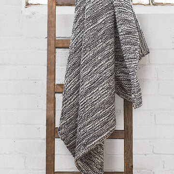 Blue Sky Fibers Goodview Garter Throw Knitting Pattern