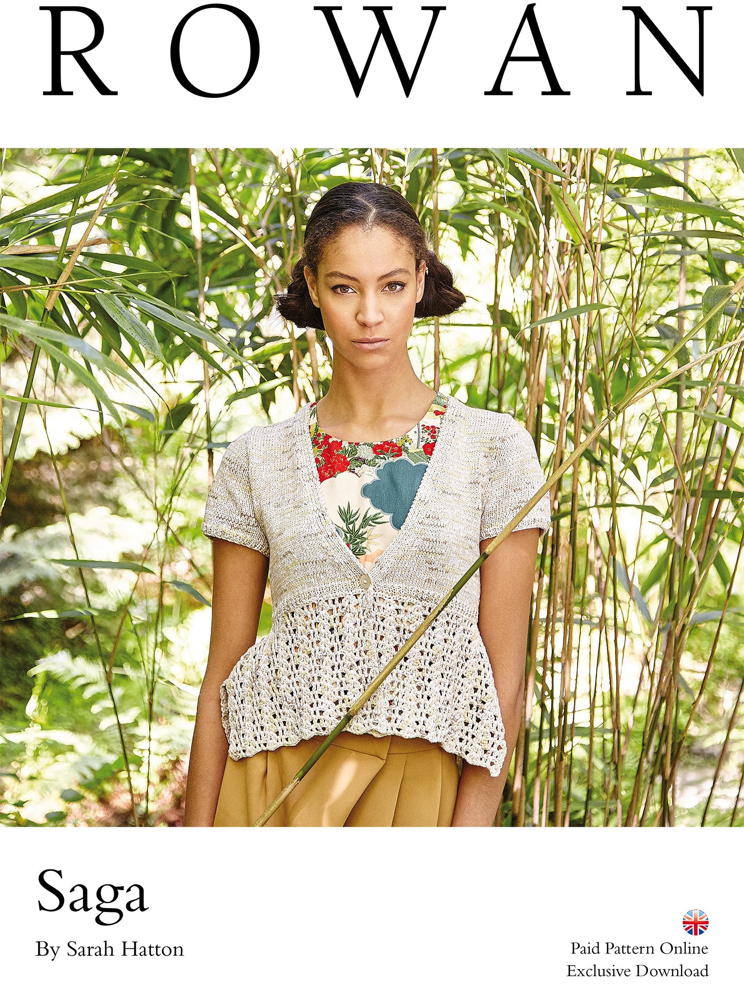 Rowan Saga Cardigan Crochet Pattern