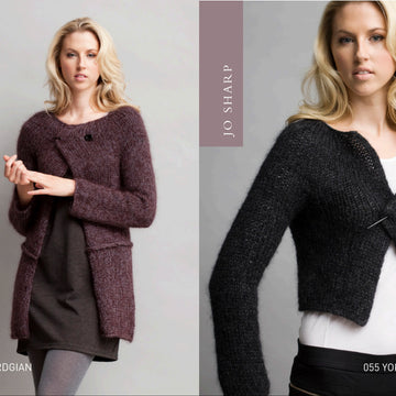 Jo Sharp Yoke Cardigan Knitting Pattern