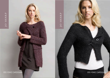 Jo Sharp Yoke Cardigan Knitting Pattern