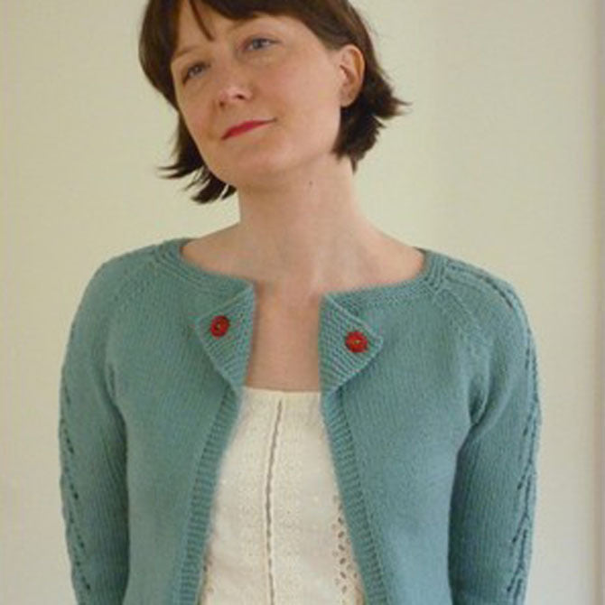 Winged Knits Kira Cardigan Knitting Pattern