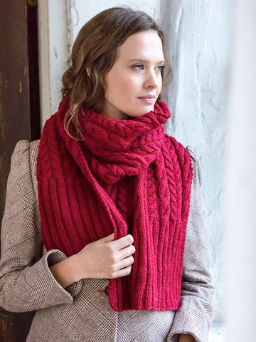 Berroco Etruscan- Portfolio Scarf Knitting Pattern