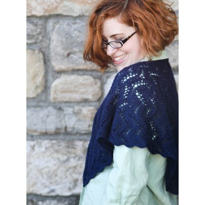 Valley Yarns 40th Anniversary Tirrick Shawl Knitting Pattern