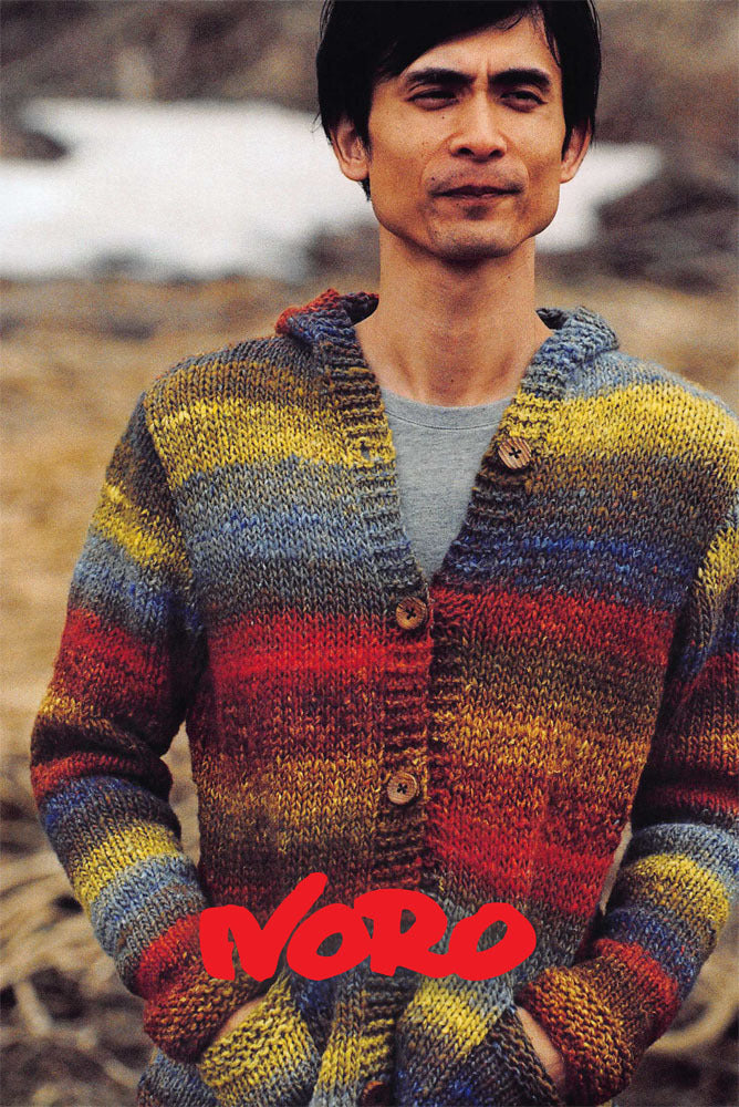 Hooded Jacket in Noro Iro - Y896 - PDF
