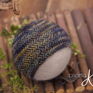 Newborn Knit Bonnet Pack Three