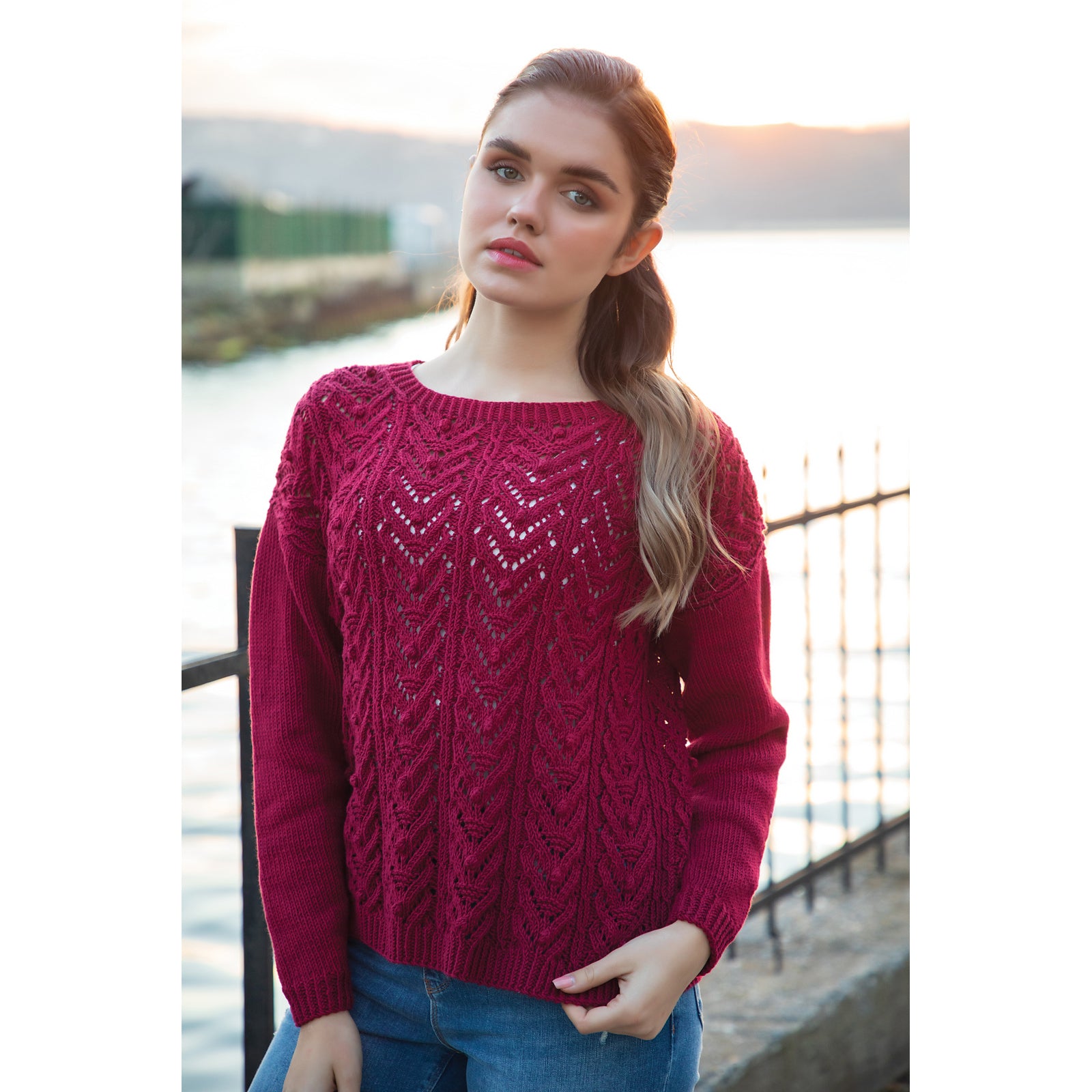 Jody Long Emma Jumper Knitting Pattern