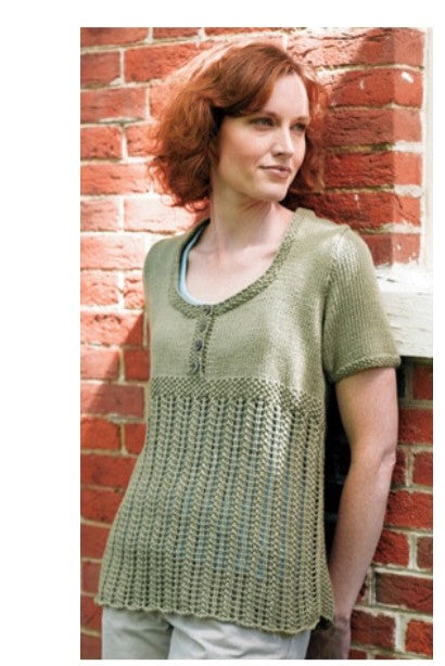 Valley Yarns Green River Tunic Knitting Pattern