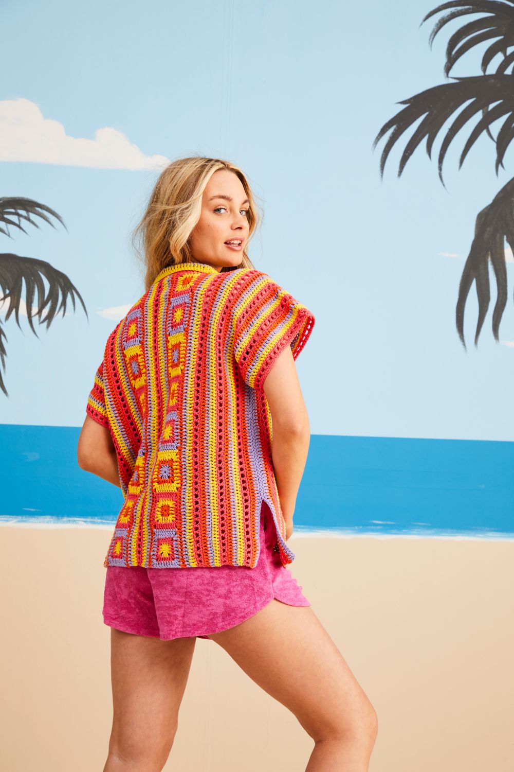 Sirdar Miami Nice Shirt Top Crochet Pattern