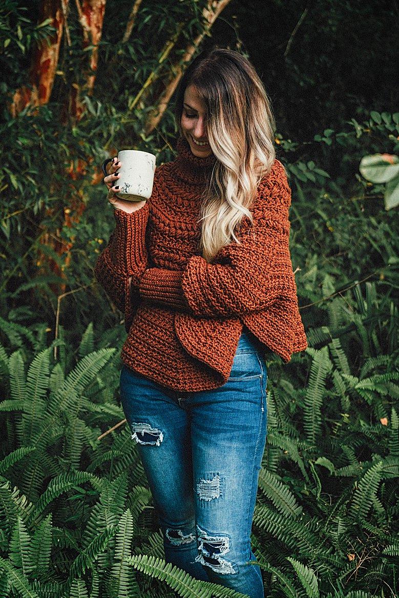 Macchiato Poncho