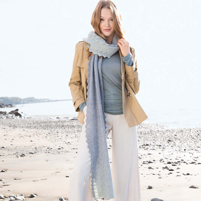 Lana Grossa Scarf Knitting Pattern